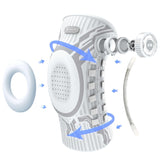 Kuangmi® Smart Knob Knee Brace White-Left (single)